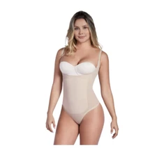 Shaperlove 1377 Open Bust Thermal Bodysuit Panty