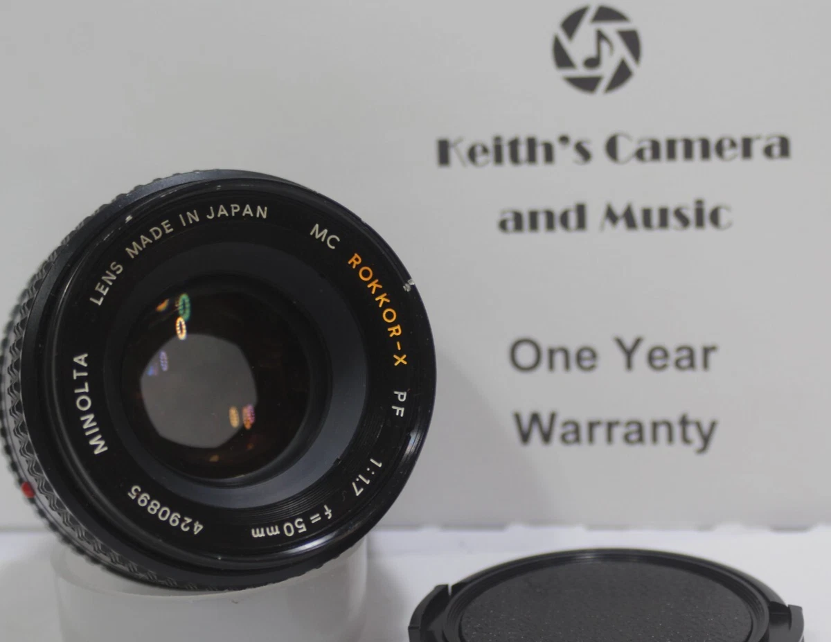 Minolta Rokkor PF 50mm Camera Lenses for sale - eBay