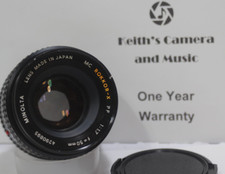 1yrWarranty Minolta MC 50mm f1.7 Rokkor-X PF Lens for MD SR X-700 Pls READ