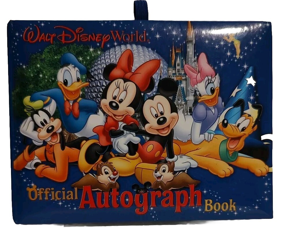 Walt Disney World Parks Official Authentic Autograph Book souvenir
