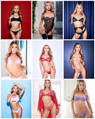 Summer Vixen Glamour Model / Pornostar 120x 6x4 Fotos/Bilder Konvolut