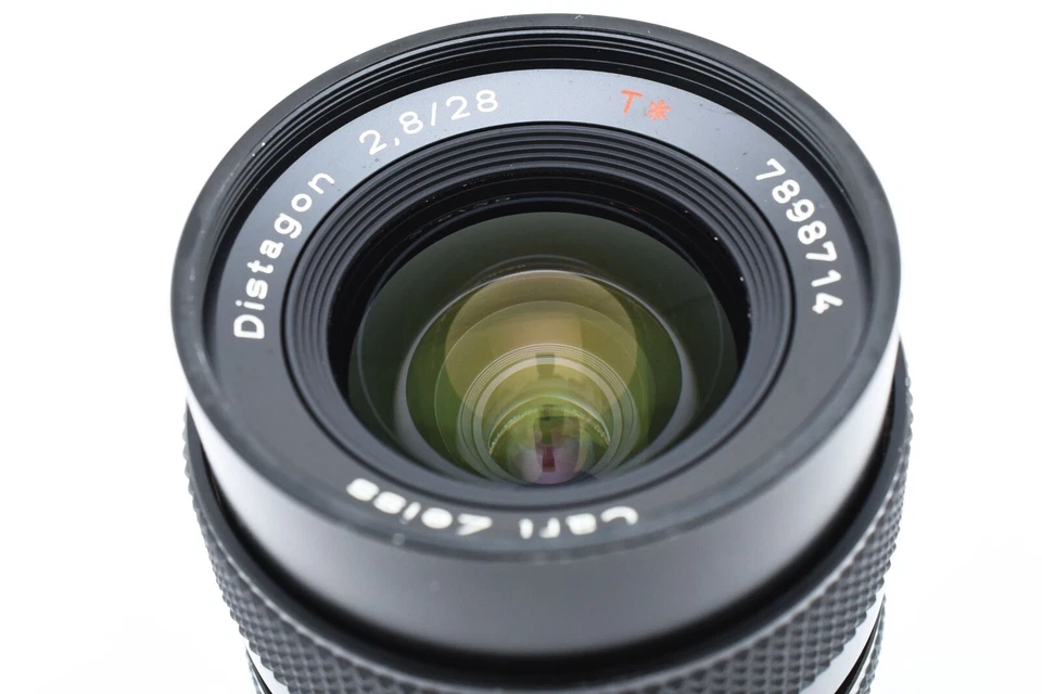 MMJ [N MINT] Contax Carl Zeiss Distagon T* 28mm F2.8 MF Lens For C/Y From JAPAN - Image 3 of 4