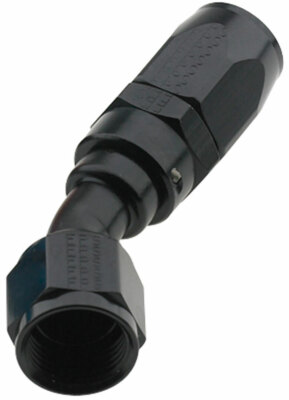 FRAGOLA 223010-BL Hose Fitting 10 AN 30 Degree Pro Flow Black