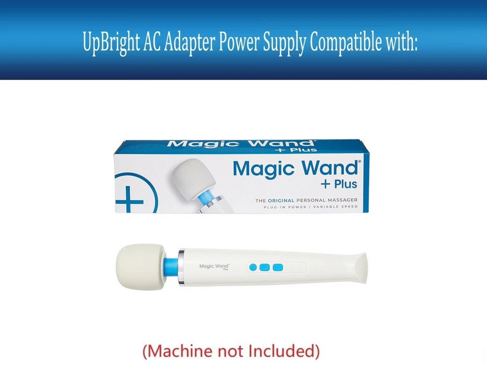 10V AC Adapter Charger For Vibratex Hitachi HV-265 Magic Wand Plus Boby Massager - Image 2 of 4