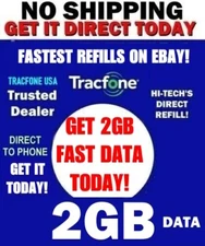 2GB DATA TRACFONE REFILL⭐ 2GB DATA FASTEST REFILLS ⚡ GET IT TODAY!