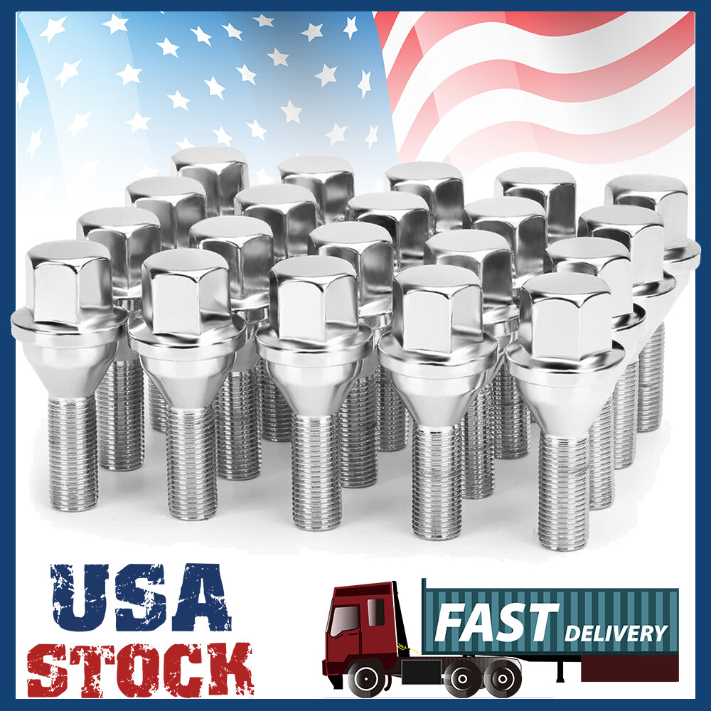 20PC M12X1.25 Wheel Studs For 2017 2018 2019 2020 2021 Jeep Compass