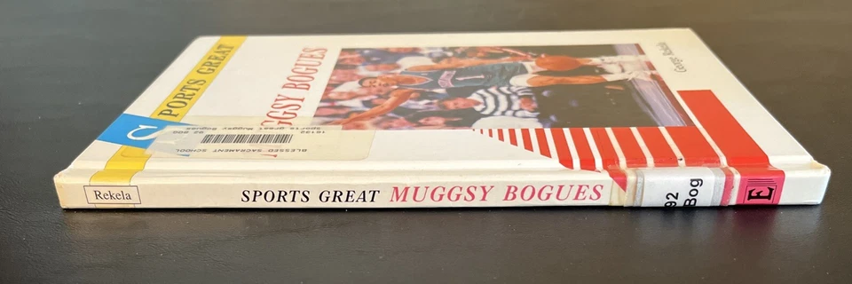 TYRONE "MUGGSY" BOUGES (CHARLOTTE HORNETS CVR, WAKE FOREST DEACONS) 1997 BOOK - Image 3 of 4