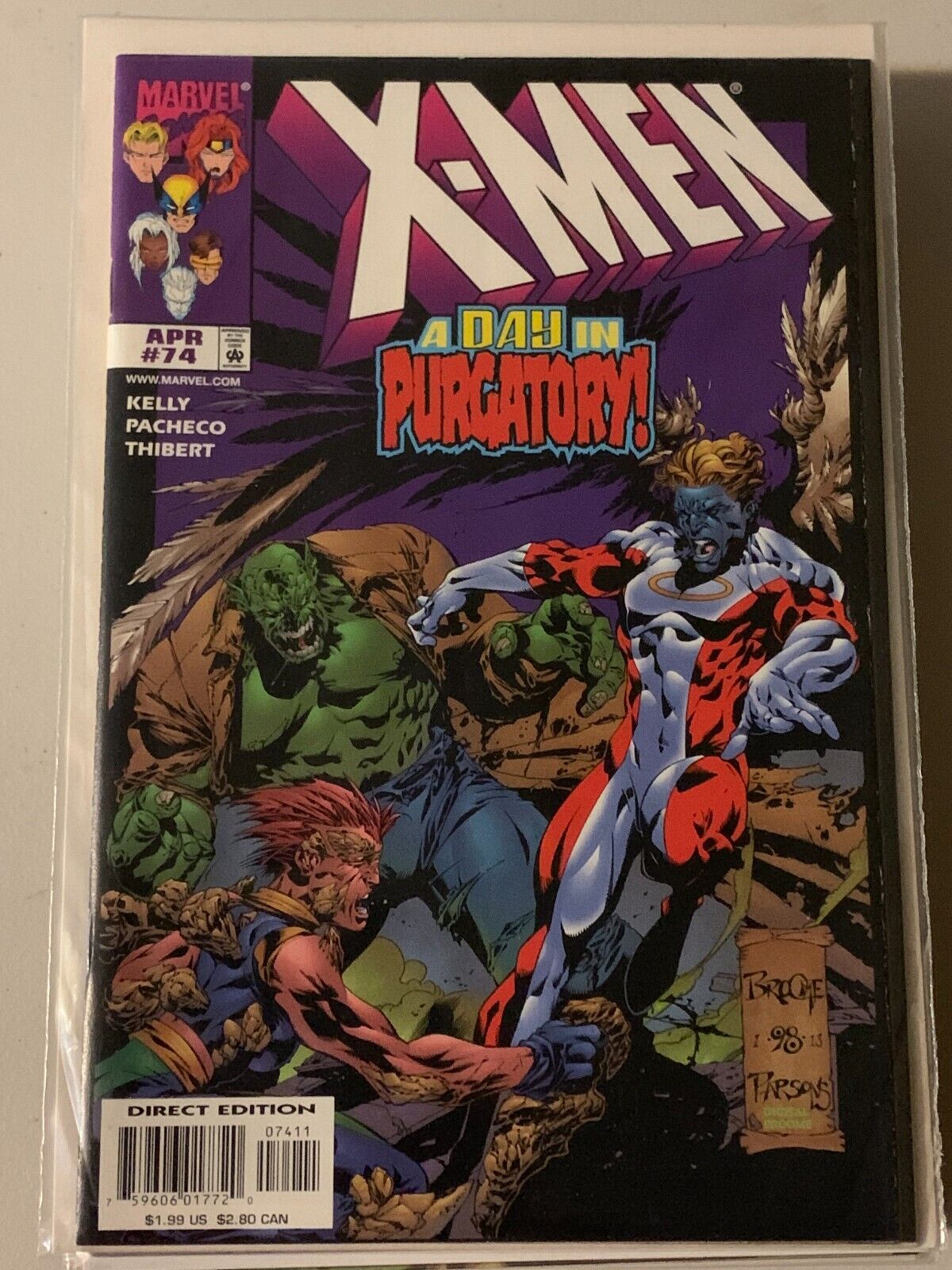 X-MEN #74 NM MARVEL 1998