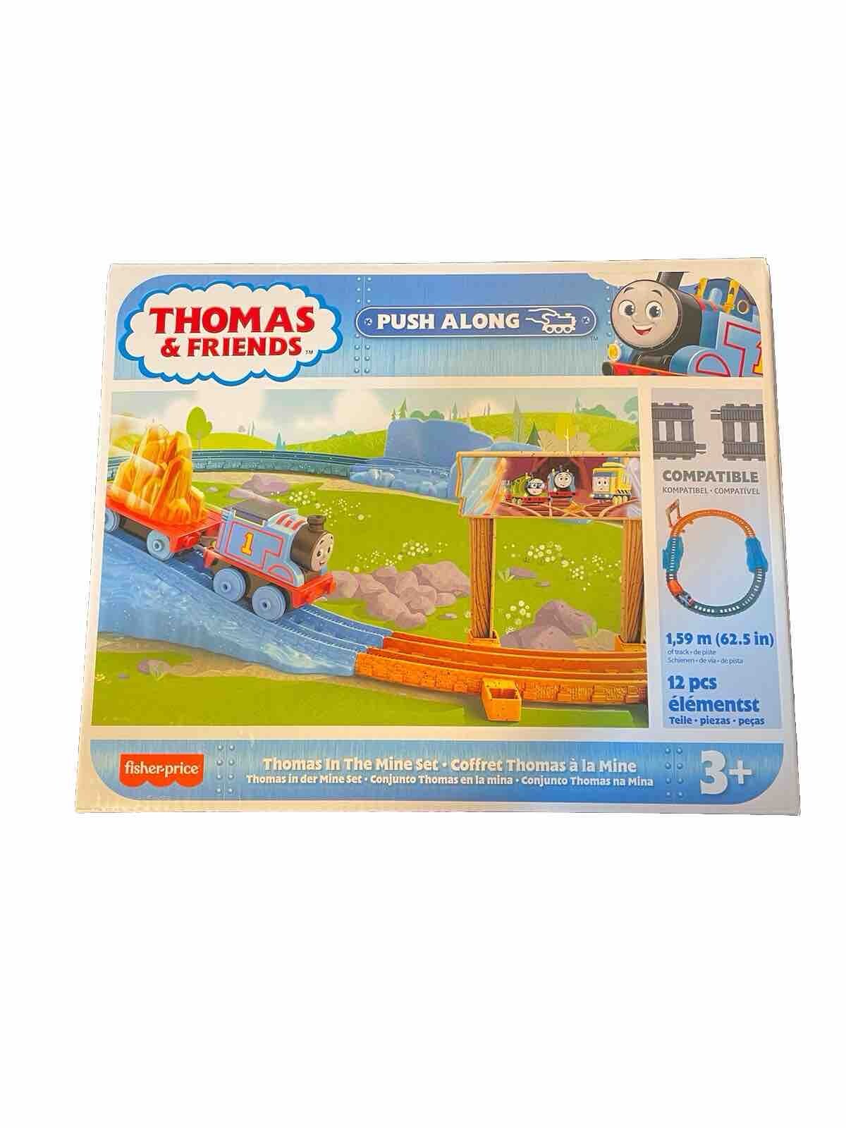 New Thomas & Friends Push Along Thomas In The Mine Set Train Playset