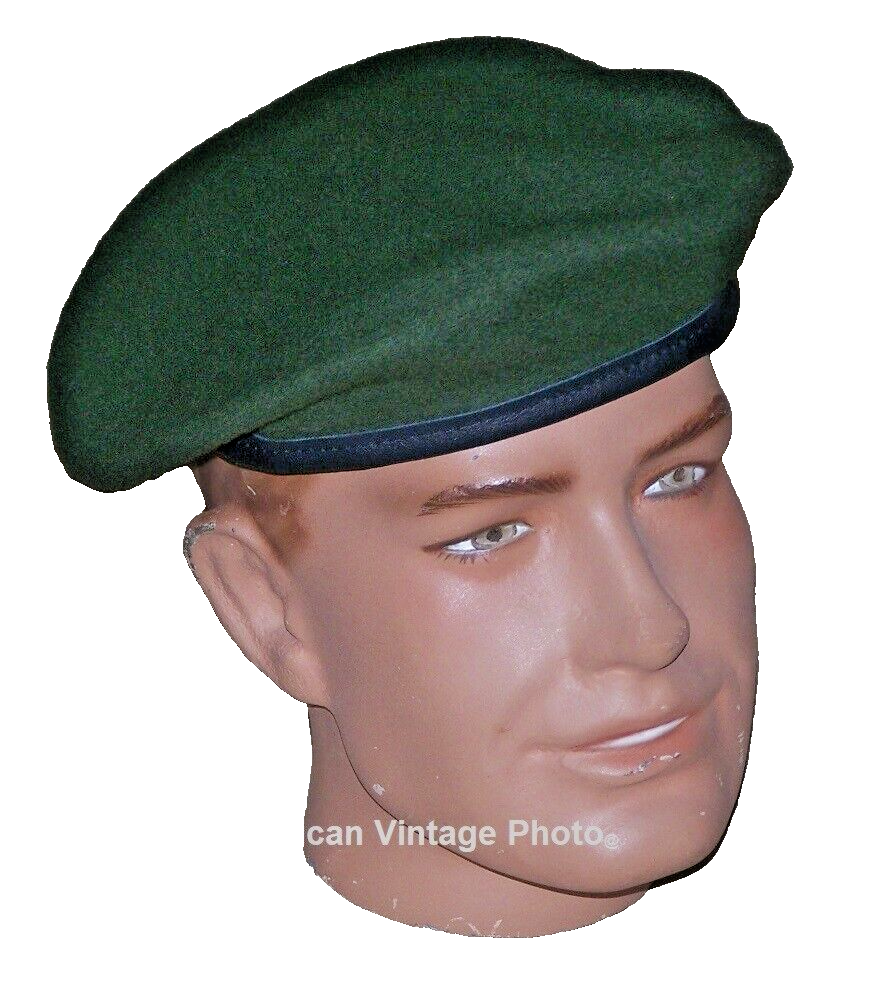 Beret US Special Forces Ranger Green 7 1/2 DLA Northwest Mills USA