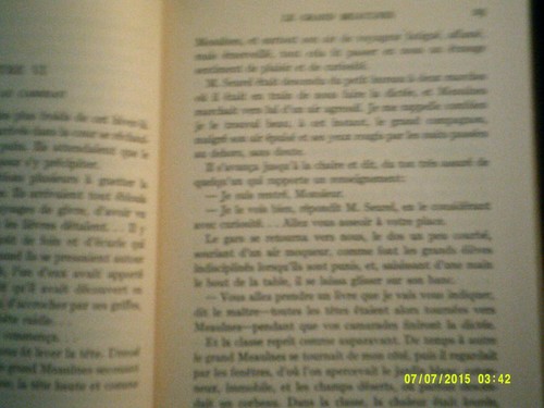 Vintage 1922 "Le Grand Meaulnes" Alain-Fournier French Text Notes & Vocabulary - Picture 3 of 3