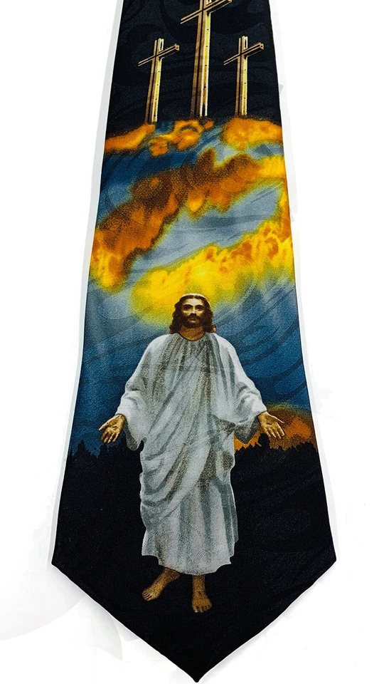 Steven Harris Christian Jesus Necktie Religious Neck Tie Design 53 - Image 1 of 1