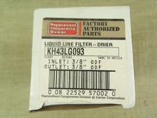 FACTORY AUTHORIZED PARTS (CARRIER) LIQUUID LINE FILTER-DRYER # KH43LG093