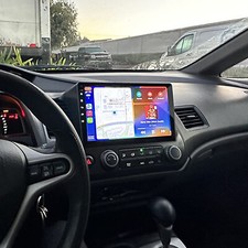 2 64G Apple CarPlay For Honda Civic 2006-2011 Android13 Car Stereo Radio GPS RDS