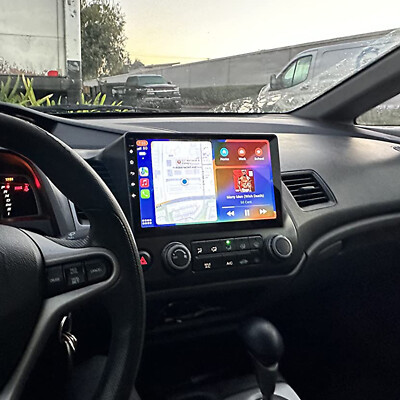 2+64G Apple CarPlay For Honda Civic 2006-2011 Android13 Car Stereo Radio GPS RDS