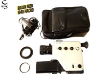 Vintage Design Camera Braun Nizo 1048 Macro Super 8 Movie Origibal Case Tested