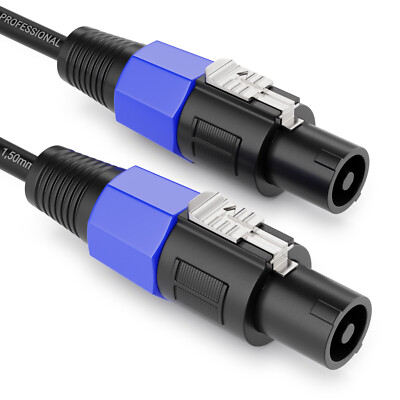 5m PA Kabel 1,5mm² Lautsprecherkabel Boxenkabel Lautsprecher Boxen DJ & PA