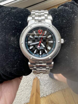 TONINO LAMBORGHINI AUTOMATIC 25 jewels watch Ltd Edt 499/1000 bnnw