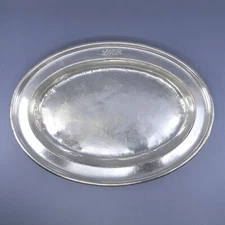 LNER London & North Eastern Railway Silver Soldered Entree Platter Walker & Hall