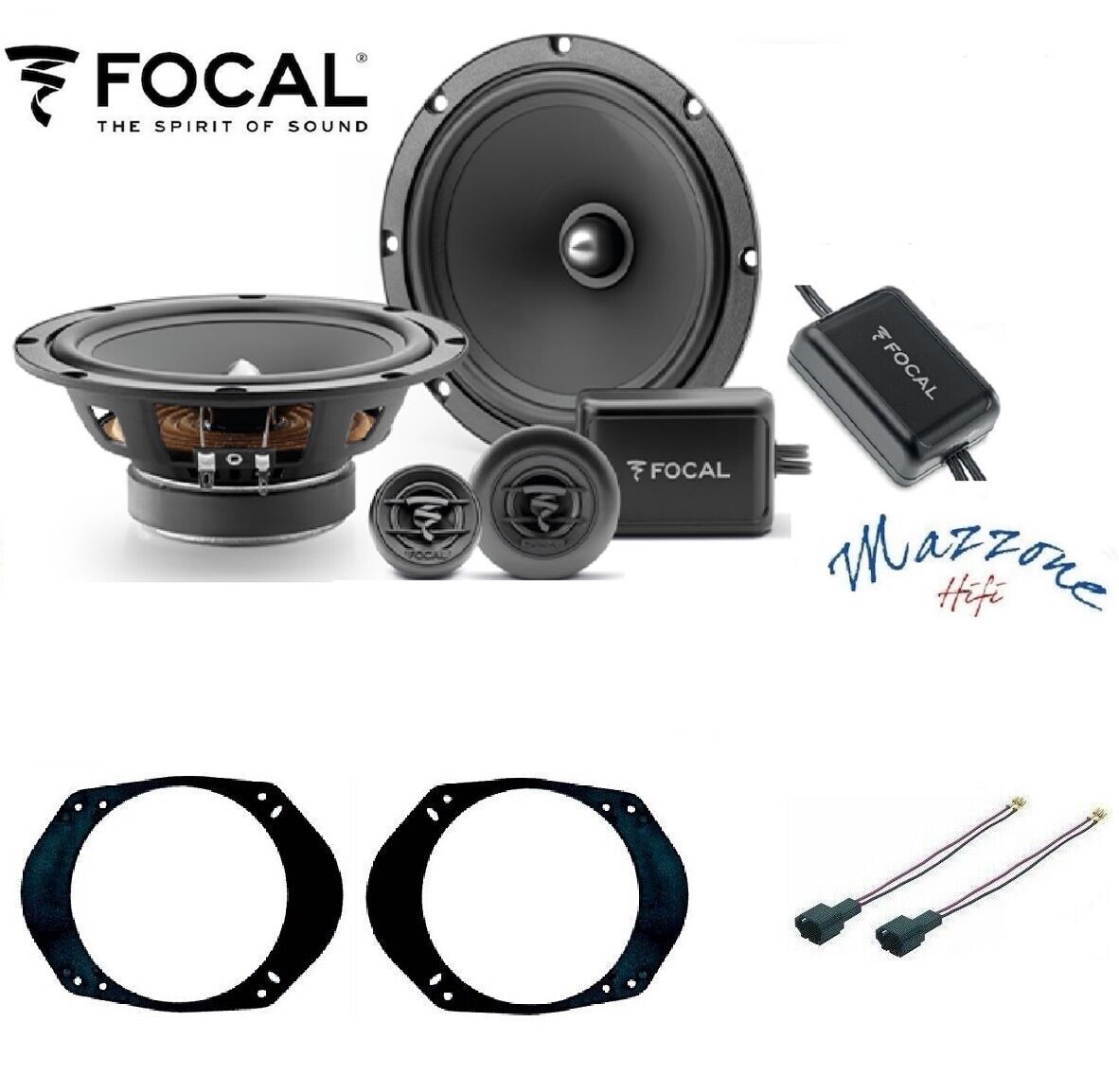 Kit Audio Focal ASE-165 per Ford - Soluzione Professionale 165mm