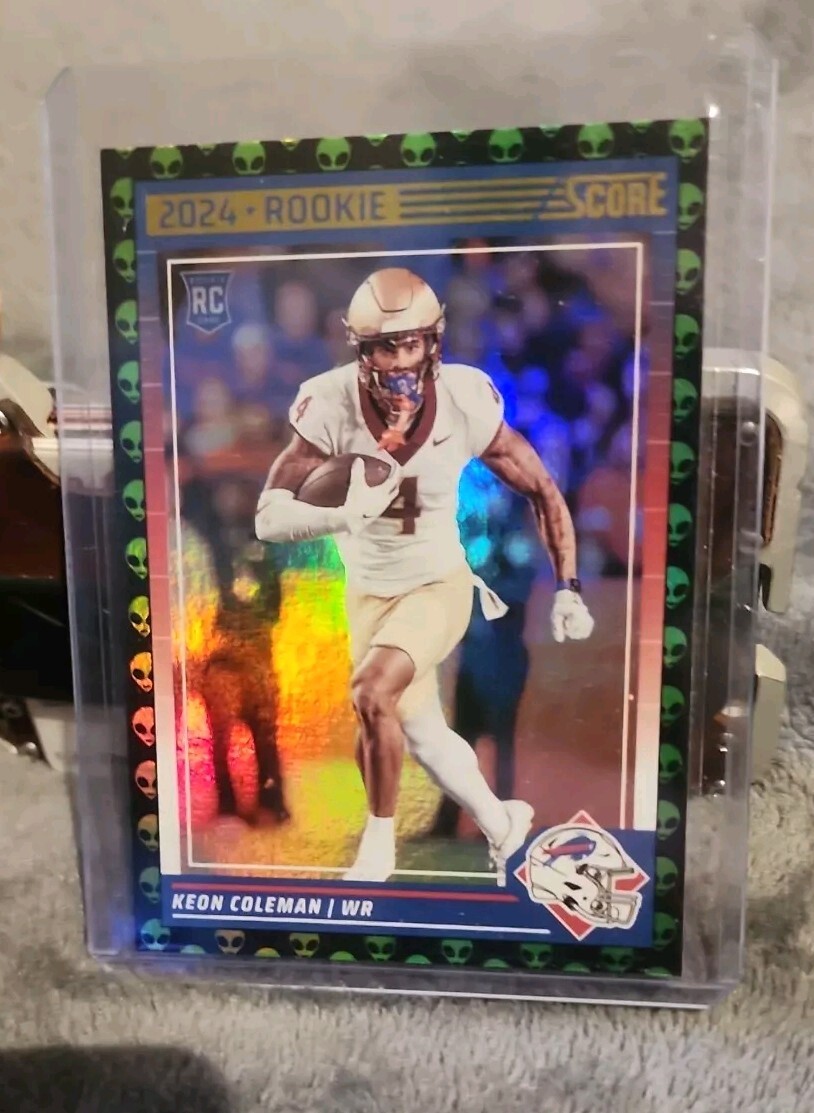 Keon Coleman 2024 Score #337 Extraterrestrial Rookie