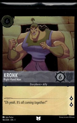 2023 Disney Lorcana The First Chapter KRONK Foil Holo#183