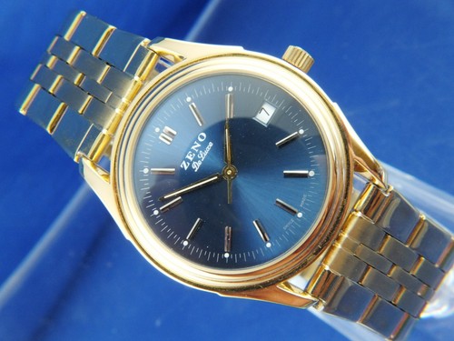 Orologio Vintage Raro Zeno De Luxe ETA 9824-2 Orologio NOS Anni 90
