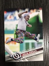 Leslie Jordan 2017 Topps Series 1 First Pitch #FP-10
