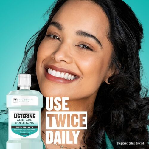 1L Clinical Solutions Mouthwash - Strengthen Teeth & Repair Enamel, Mint Flavor - Picture 7 of 9