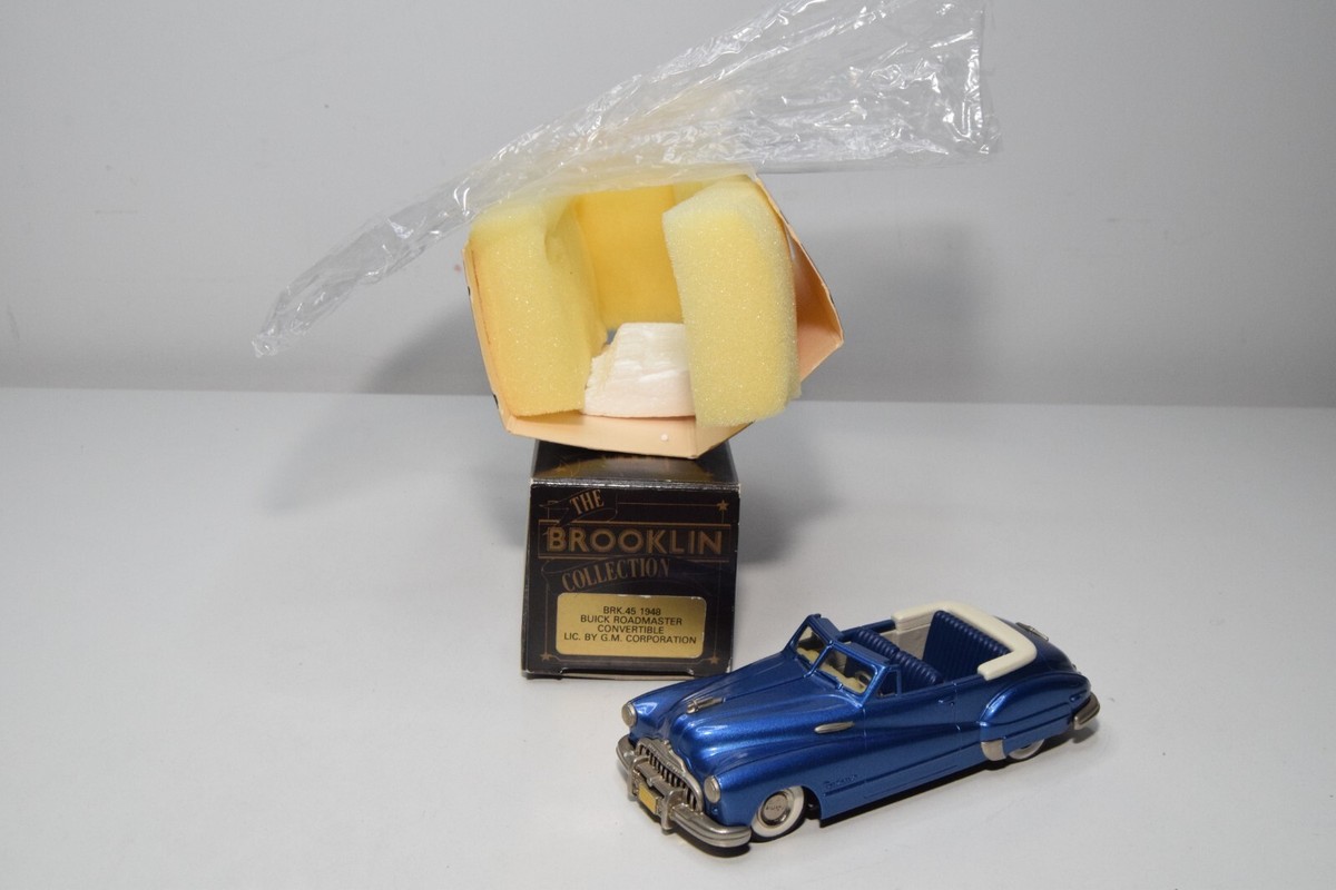 Brooklin Models 1/43 - Buick Roadmaster Convertible Bleue