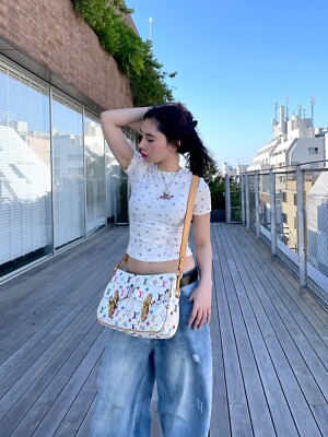 RAREAuth LOUIS VUITTON Monogram Multicolor White Lodge GM M40051