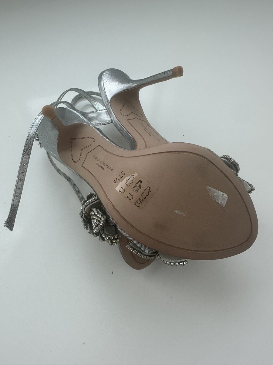 Sophia Webster ベルベット クリスタルヒール パンプス 未使用新品 Sophia Webster ベルベット クリスタルヒール パンプス 未使用