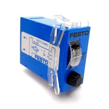 Festo PZVT-3-SEC Pneumatic Timer, Delay Range: 0.2-3sec, 2-6 bar, M5x0.8