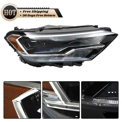 Silscvtt Left & Right Headlight For Volkswagen Jetta 2019-2023 Non-Projector LED - Picture 8 of 21