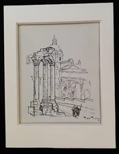 STUYVESANT VAN VEEN 1910-1988 Original Ltd. Edition Lithograph 1950s SIGNED WPA