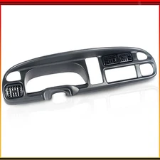For 1998-2002 Dodge Ram 1500 2500 3500 Dash Board Bezel Cover Instrument W/clips