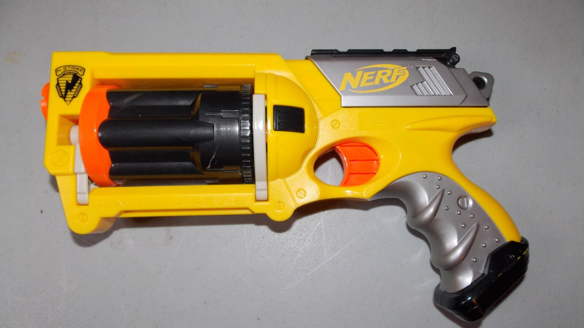 Nerf N-Strike Maverick Rev-6 Soft Foam Dart Toy Gun Dart