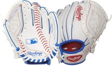 Rawlings Youth Baseball Glove Ages 3-5 Lightweight Soft with Basket Web Design