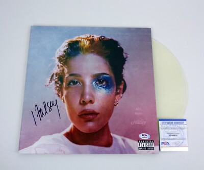 Halsey Without Me Signed Autograph Manic Vinyl Record Album PSA/DNA COA