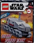 LEGO Star Wars Clone Turbo Tank Foil Pack Set Mini Limited Edition NEW