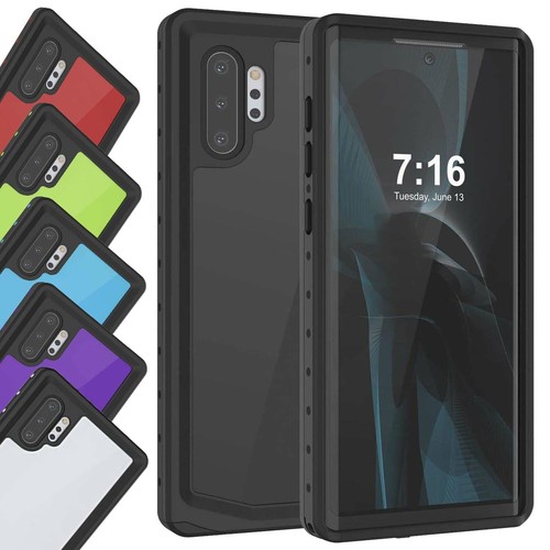 Waterproof Case For Samsung Galaxy Note 10+ Plus /10 Cover with Screen Protector - Photo 1 sur 16