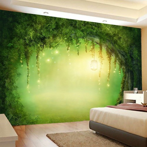 Großer Wald Wandbehang Wandteppich Beauty View Überwurf Decke Tagesdecke Wandbild - Bild 18 von 34
