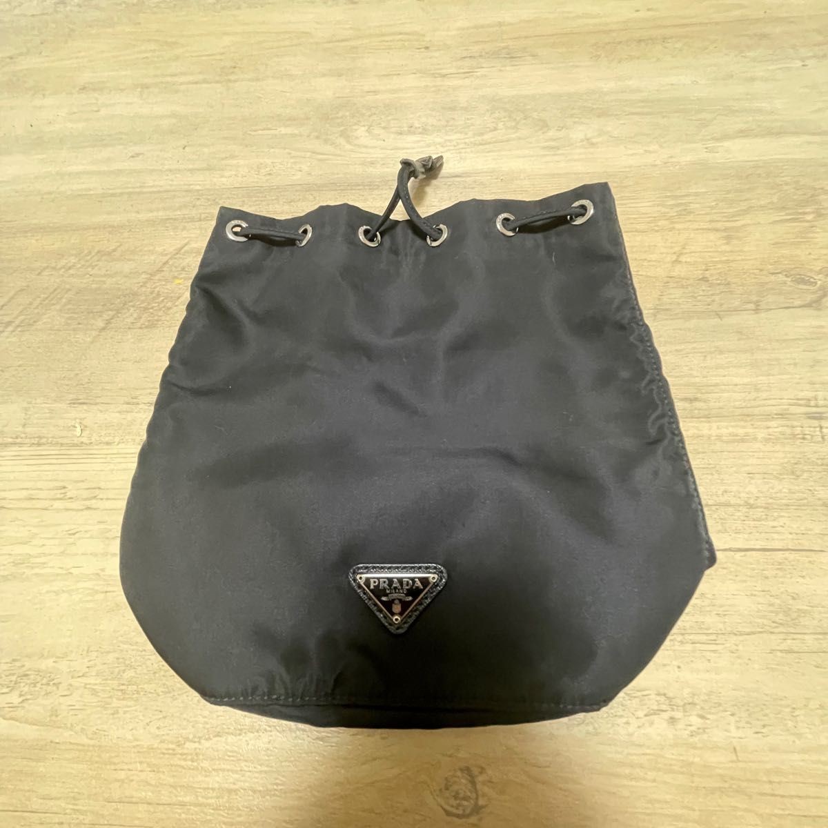 Prada Drawstring Pouch   One Model Before    PRAD… - image 1