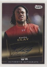 2015 Sage Hit Auto Black Kaelin Clay #A138 Auto 2t7
