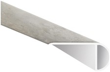 Ackland AKVTV-OSN-4 Ackland Vinyl Trims 94" x 2" Vinyl Glue Down - Atlas Gray