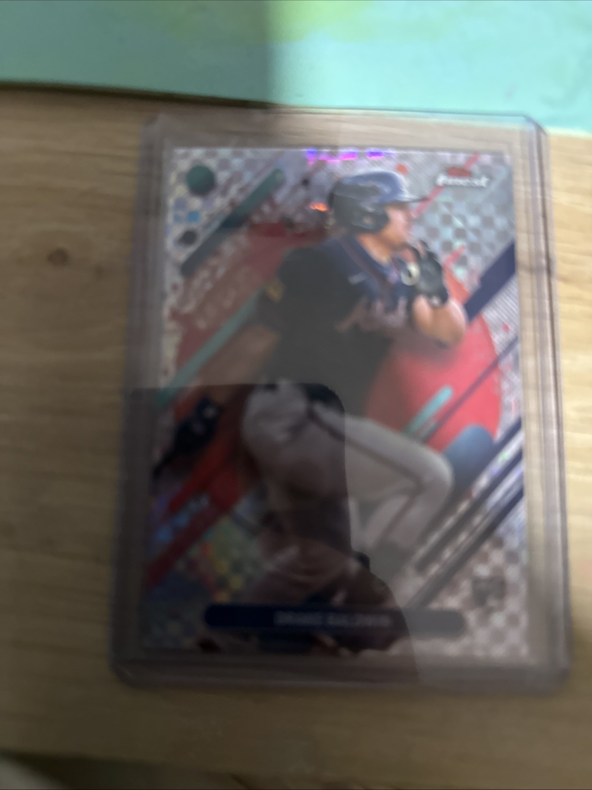 2025 Topps Finest Drake Baldwin Rare X-Fractor #287 RC Atlanta Braves- ROY!