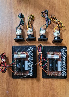 YAMAHA NS-1000M Crossovers Complete System Original Wiring