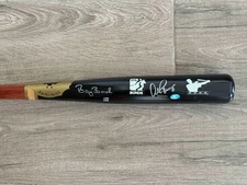 Barry Bonds & Alex Rodriguez Signed SAM Bat - Bonds and A-Rod Player COAs