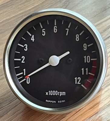たいき vintage nippon seiki 12,000 rpm tachometer untested | eBay