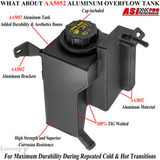 Aluminum Radiator Coolant Overflow Recovery Tank Fit Lincoln Lsford Thunderbird